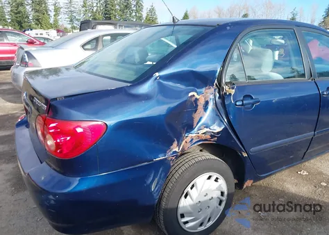 2005 Toyota Corolla Le z USA, uszkodzony, nr VIN 2T1BR30E15C329881